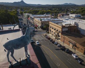 Aerial view of Prescot AZ Furnace Repair