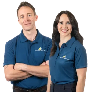Amber and Mario from Allied Electric, trusted local electricians serving your area How Can Thermostat Issues Lead to Costly AC Repairs?